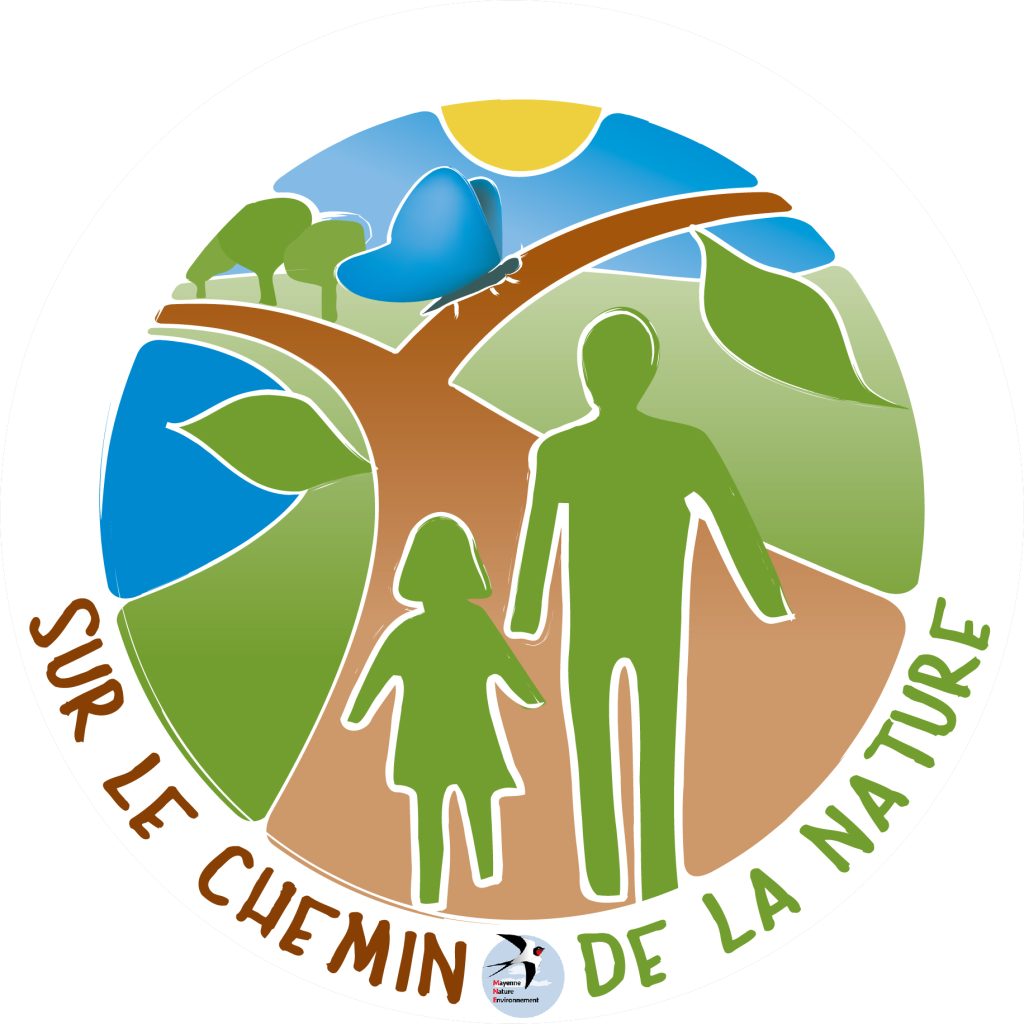 logo sur le chemin de la nature